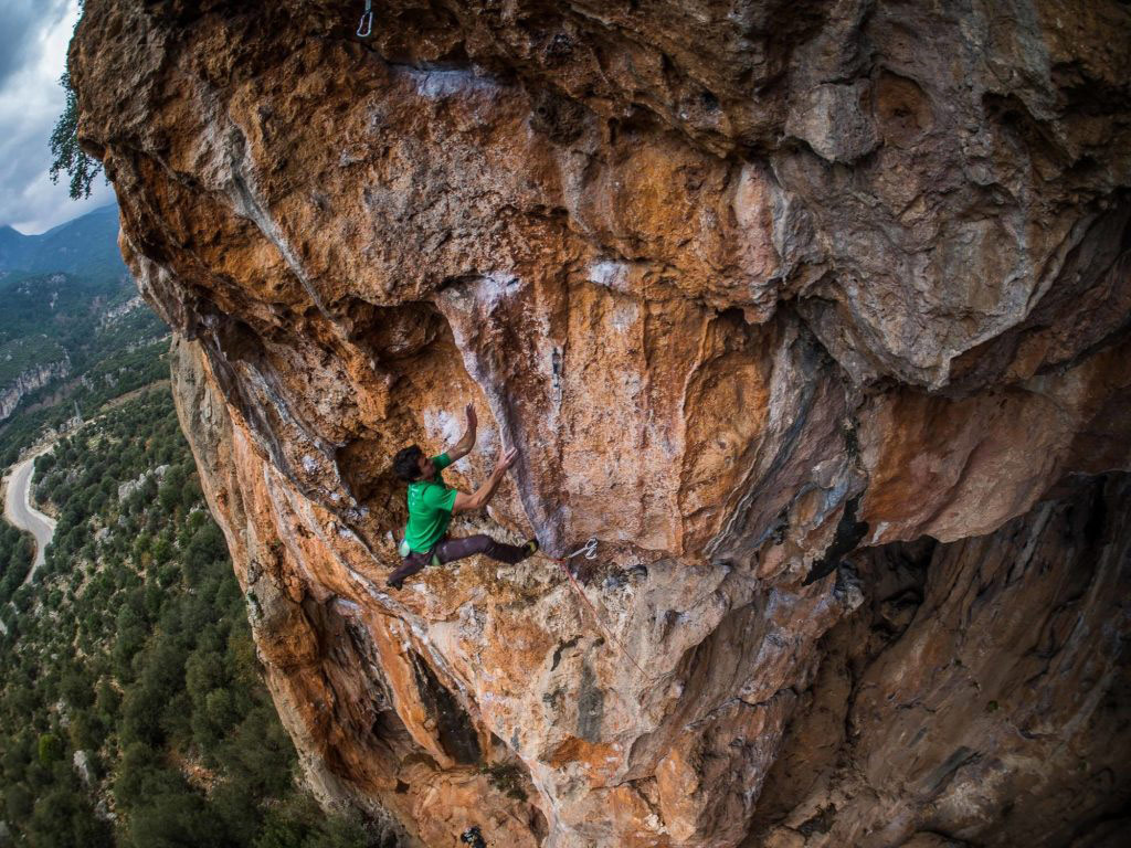 Anaconda 5.12d в Требенне (Trebenna). Фото Дилана Коннола (Dylan Connole)