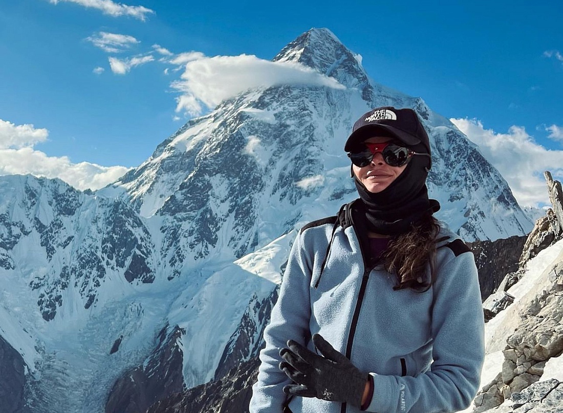 Алина Пекова: первая альпинистка из России, которая взошла на все 14 восьмитысячников мира